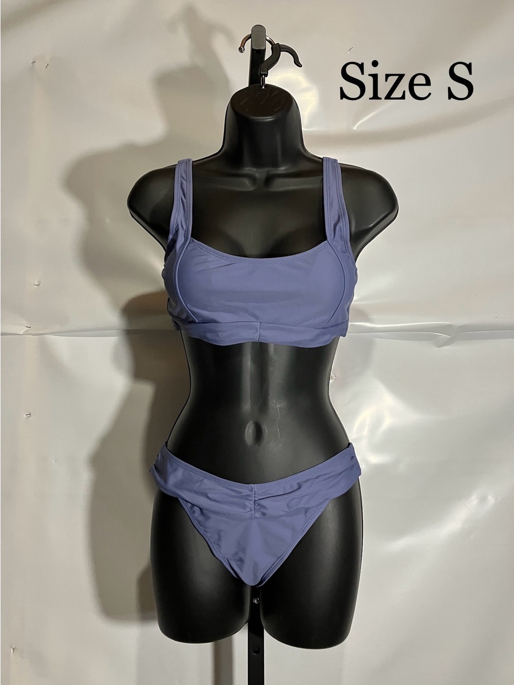 Women's Lavender Two-Piece Swim Set - Size S